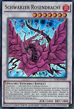 Schwarzer Rosendrache - Yu-Gi-Oh!